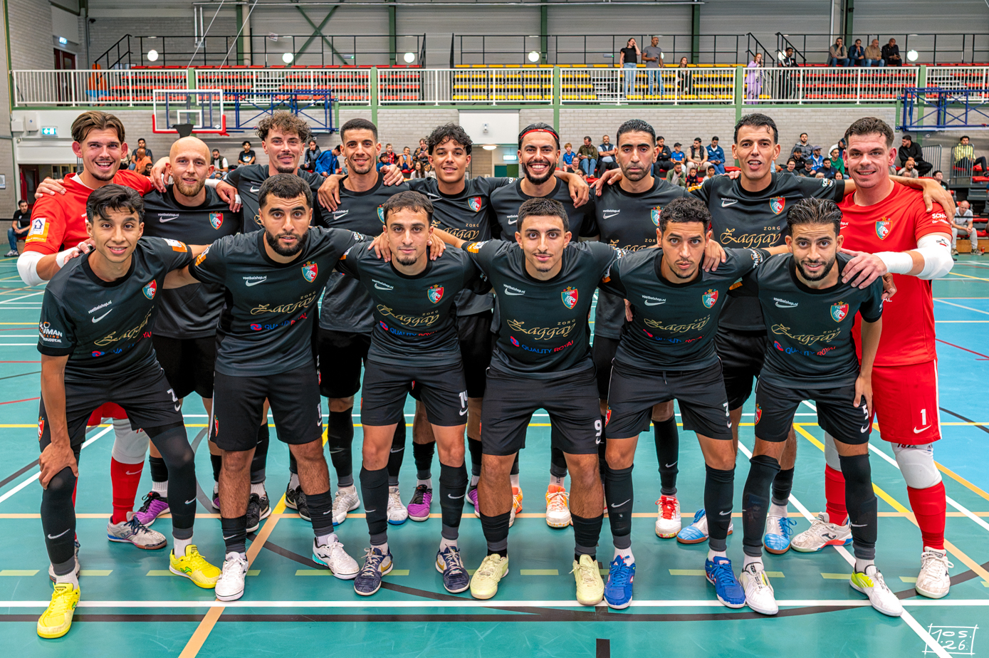 Teamfoto van Tigers Roermond